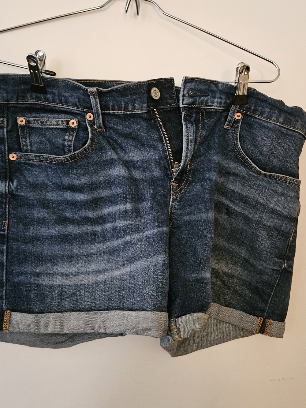 GAP Denim Dark Blue Jeans with Contrast Stitching